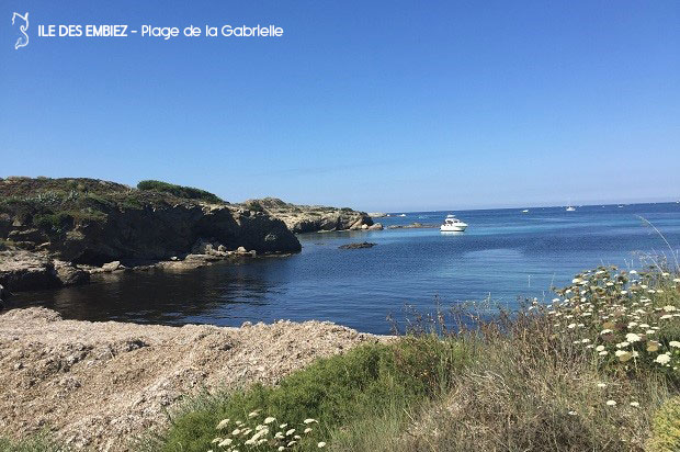 Ile des Embiez - Plage de la Gabrielle plages et criques de l'île des embiez